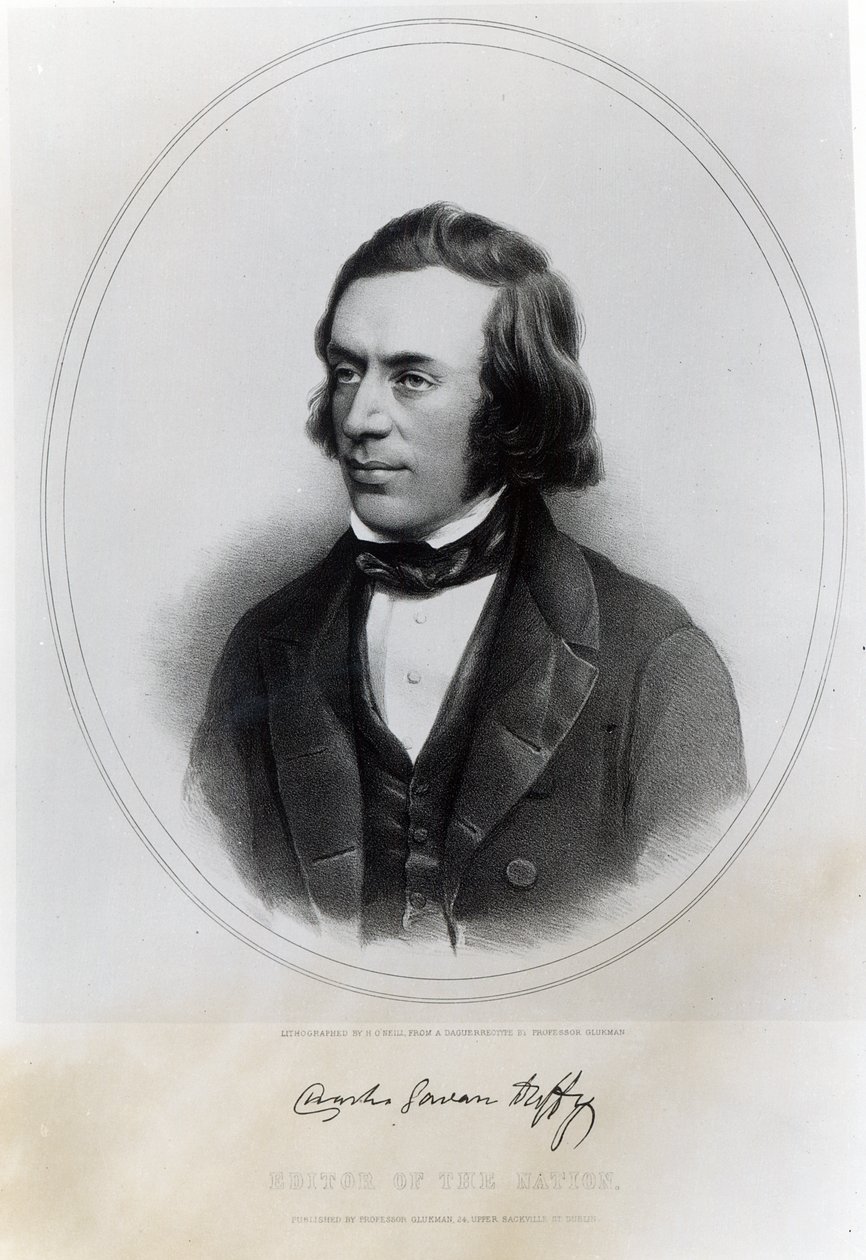 Charles Gavan Duffy, lithographié par H. O