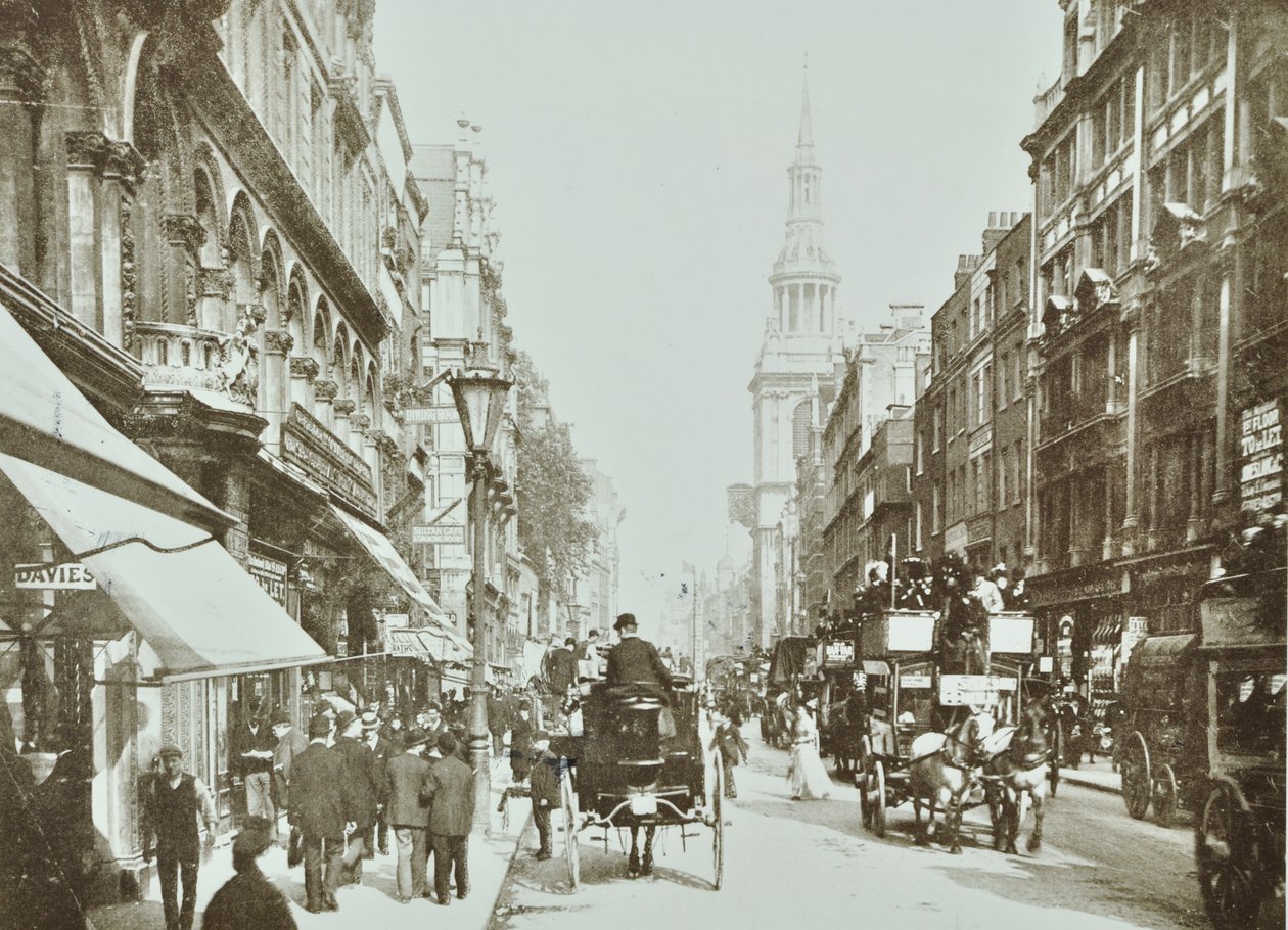 Cheapside, regardant vers l