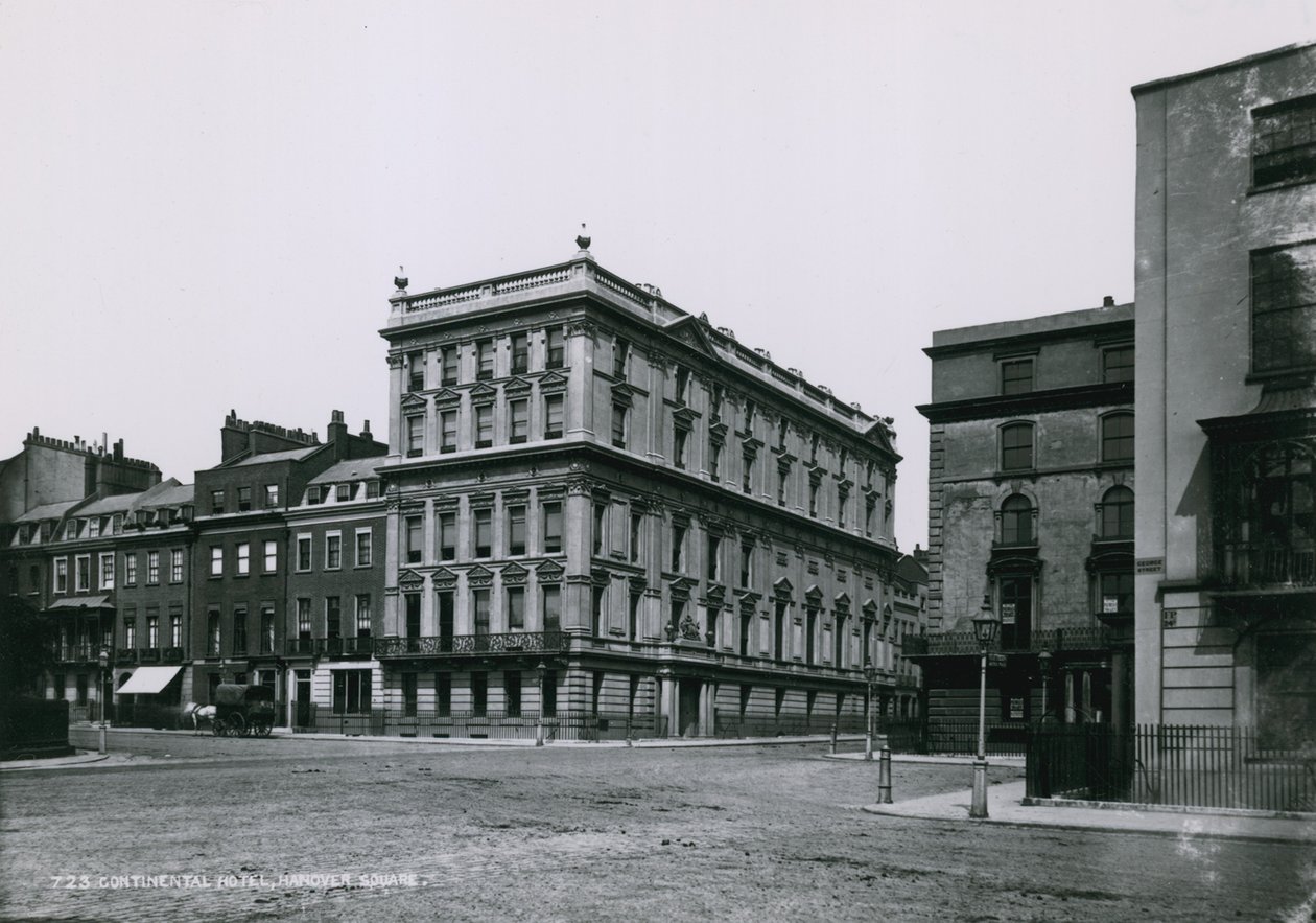 Hôtel Continental, Hanover Square, Londres - English Photographer