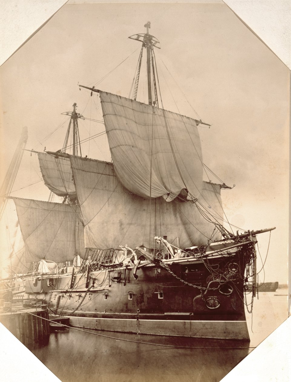 HMS Triumph, 1870 - English Photographer