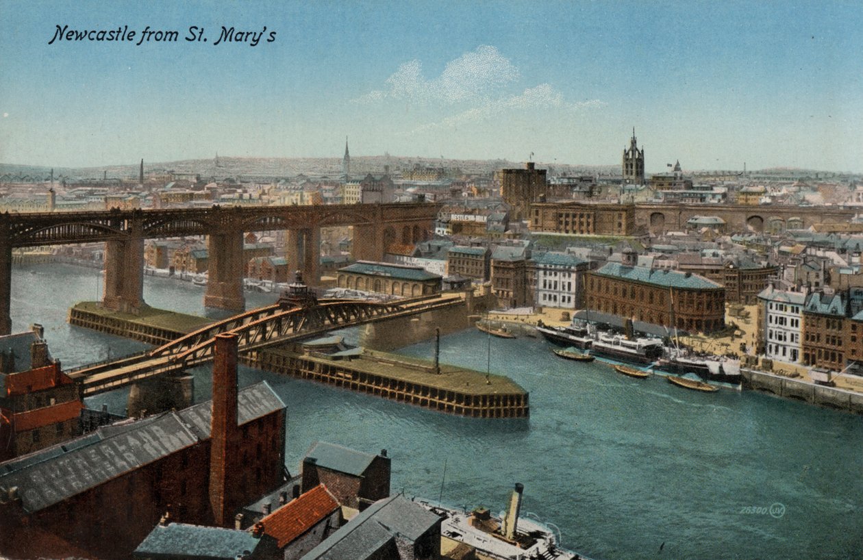 Newcastle upon Tyne depuis St Mary