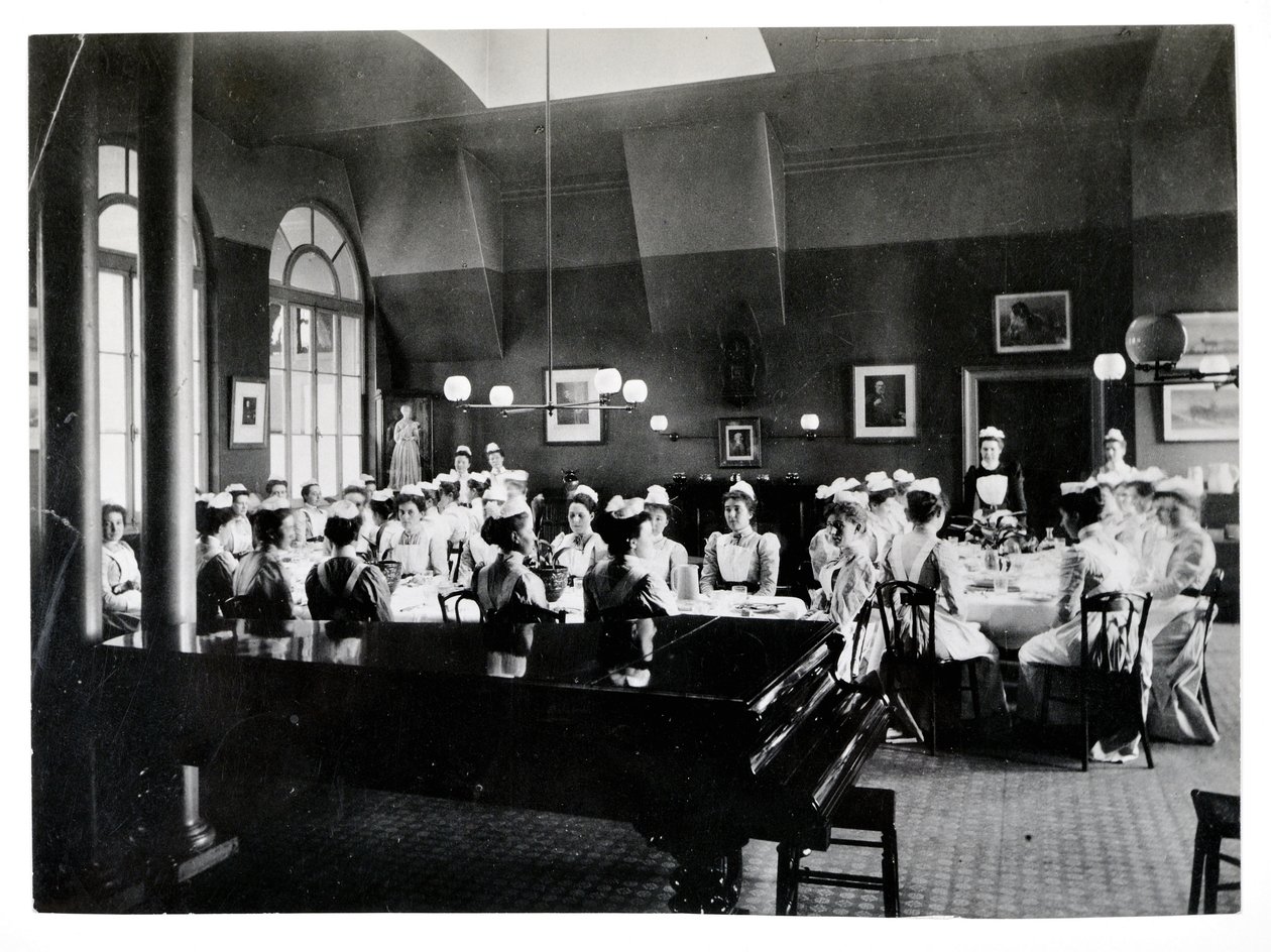 Salle à manger de la maison Nightingale, hôpital St. Thomas - English Photographer