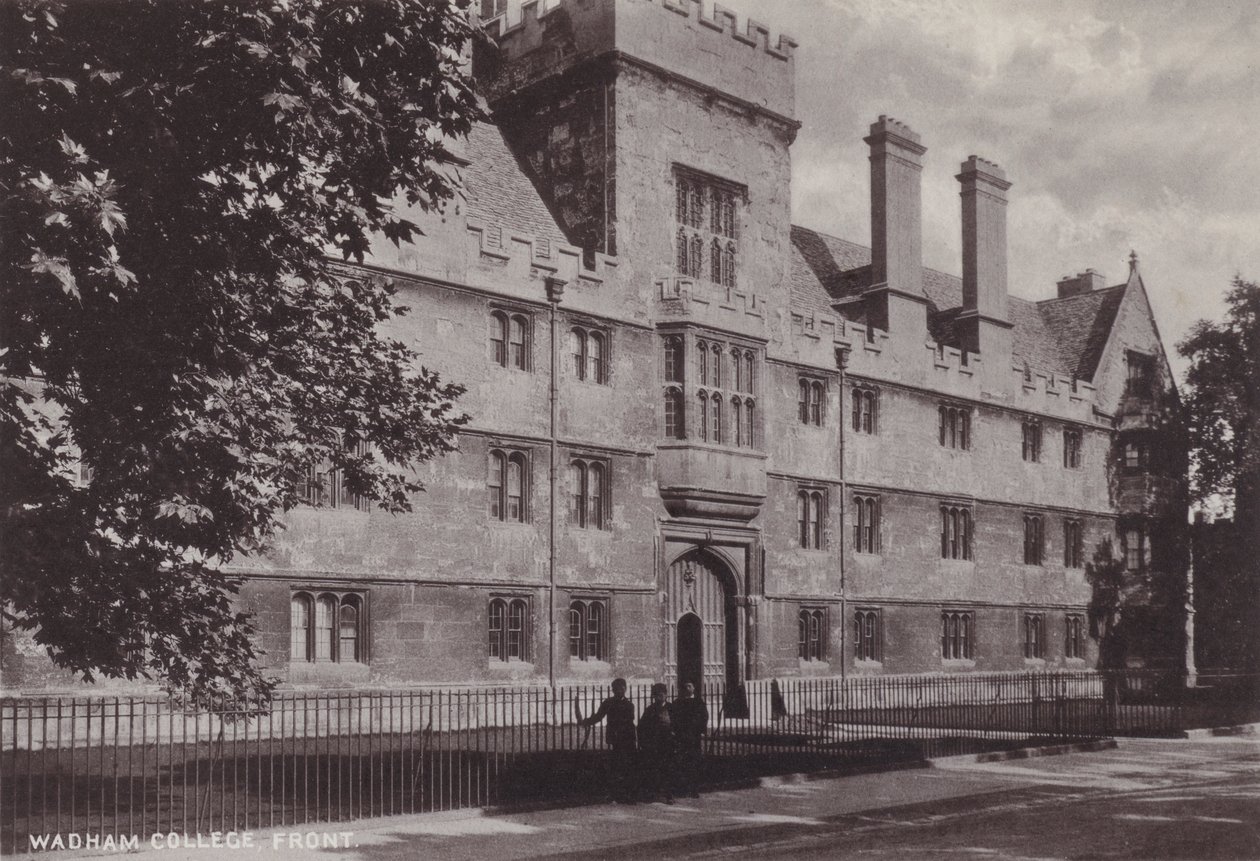 Collège Wadham, Façade - English Photographer