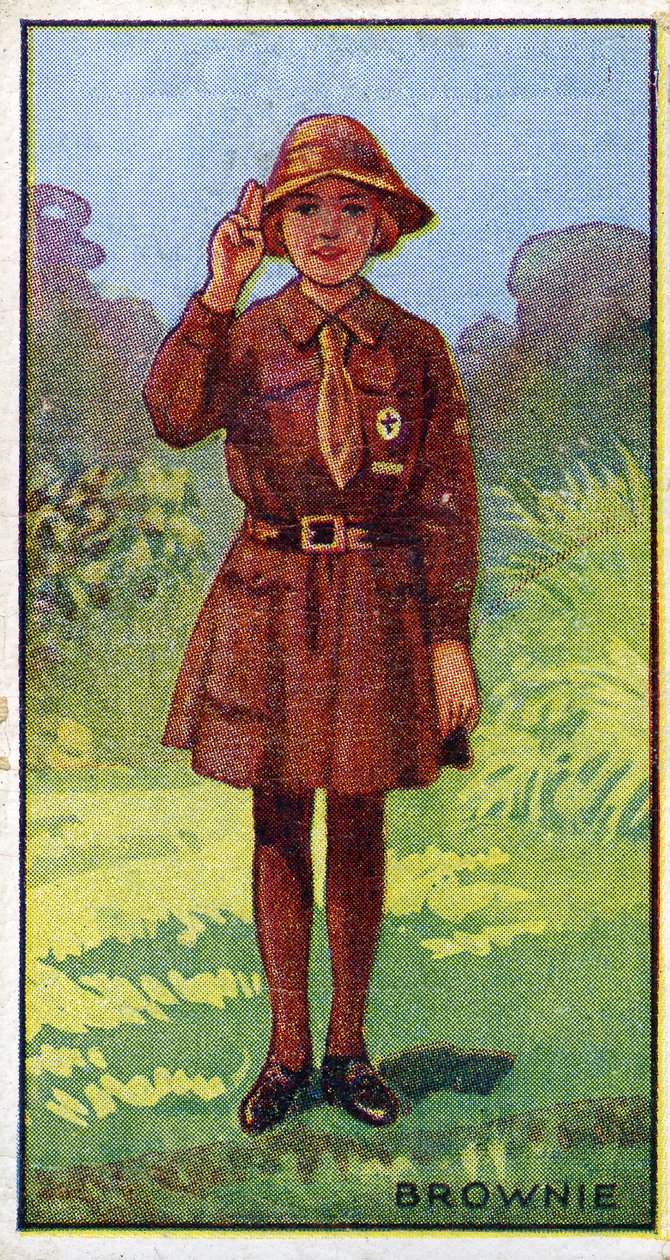 Un Brownie, 1923 - English School