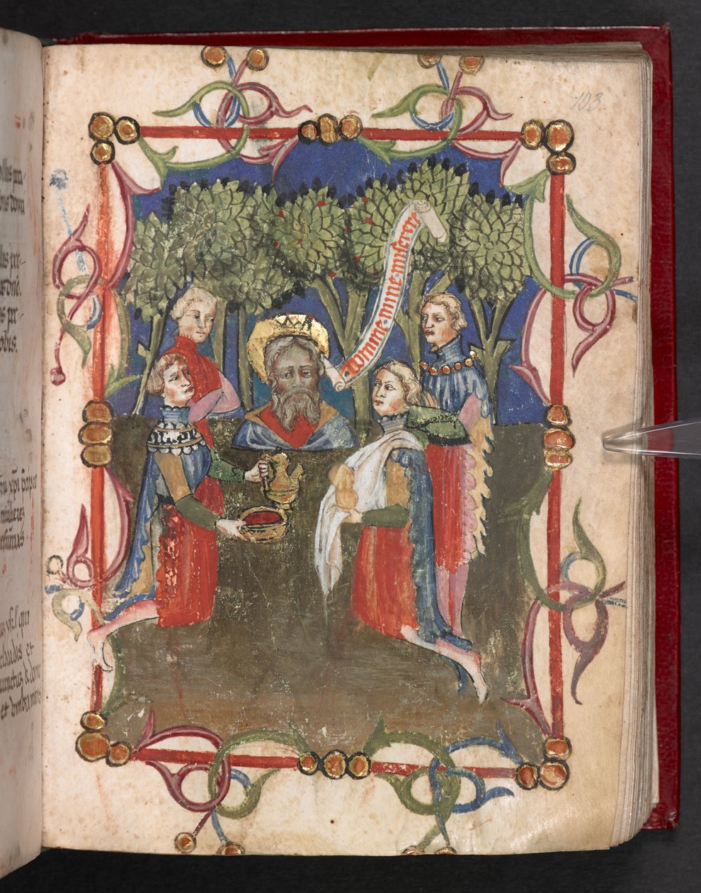 Add. 17466, f.103r - English School