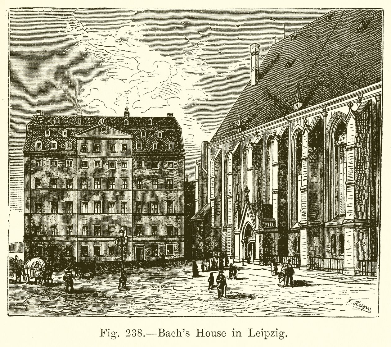 La maison de Bach à Leipzig - English School