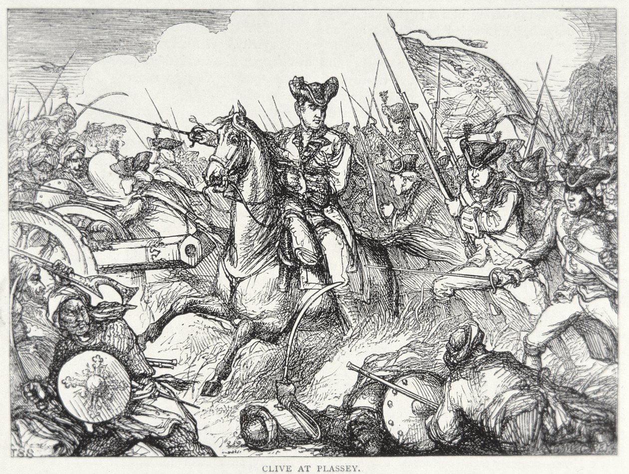 Bataille de Plassey - English School