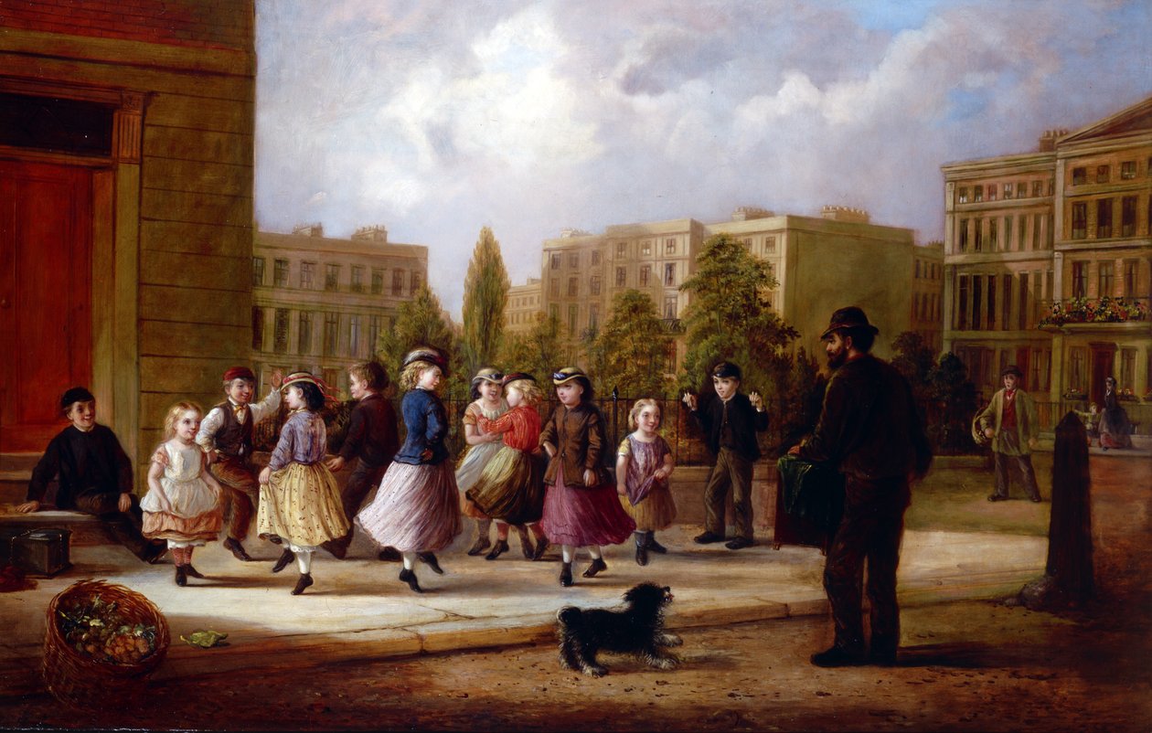 Enfants dansant - English School