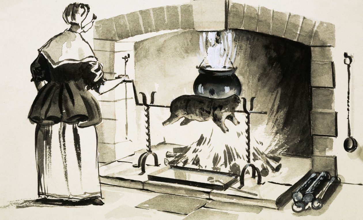 Cuisiner avec une broche - English School