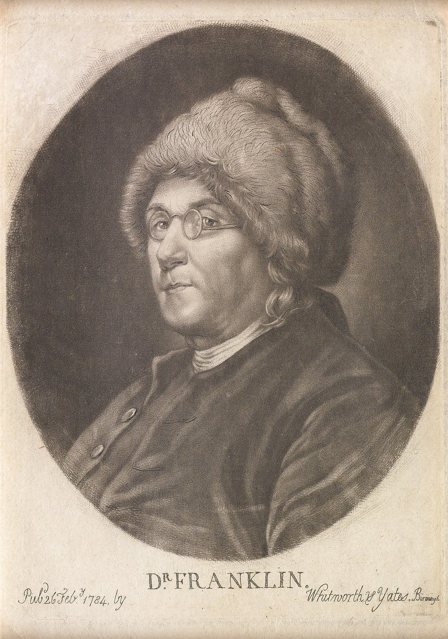Dr. Franklin, 1784 - English School