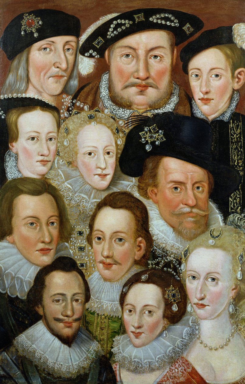 Royauté européenne - English School