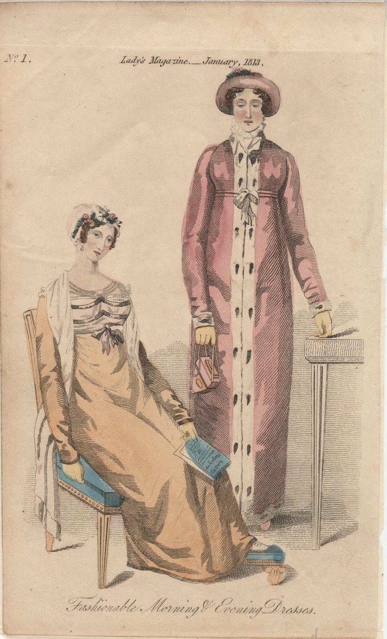 Robe de matin et de soirée à la mode - English School