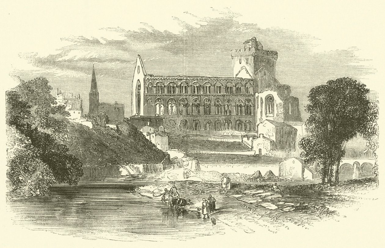 Abbaye de Jedburgh - English School