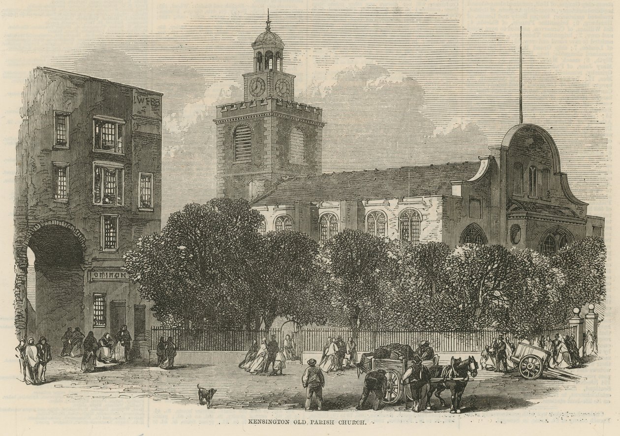 Ancienne église paroissiale de Kensington - English School