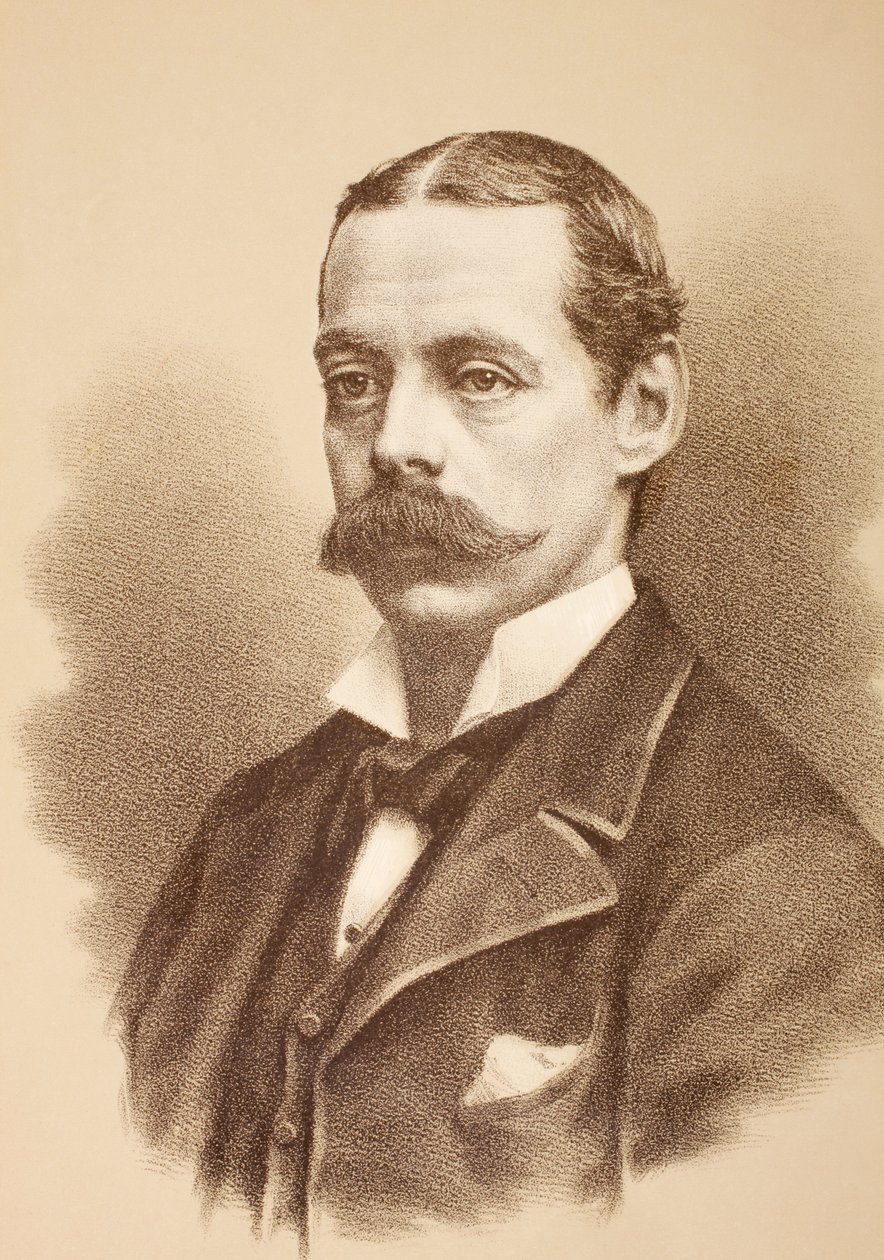 Lord Randolph Henry Spencer Churchill, c.1890 - English School