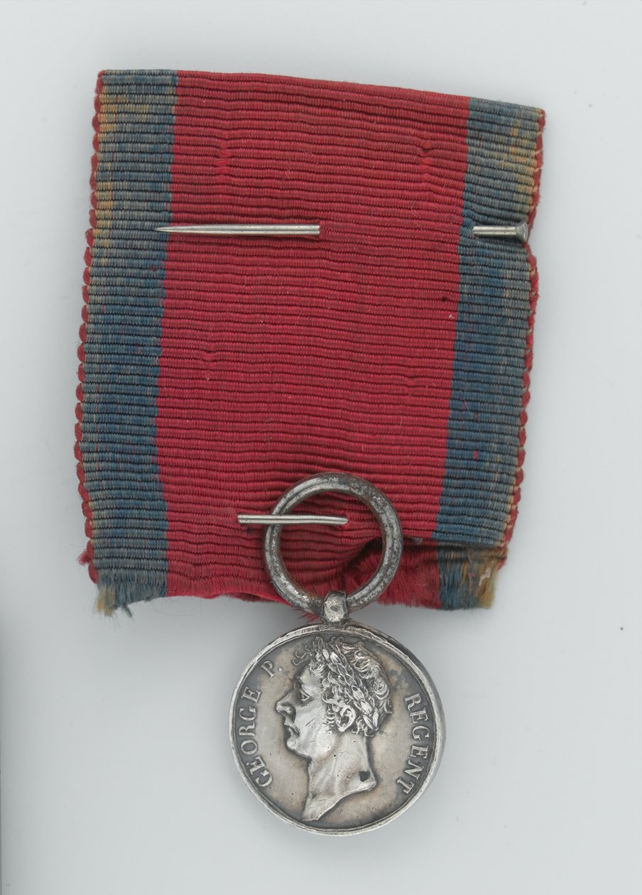 Miniature de la médaille de Waterloo - English School
