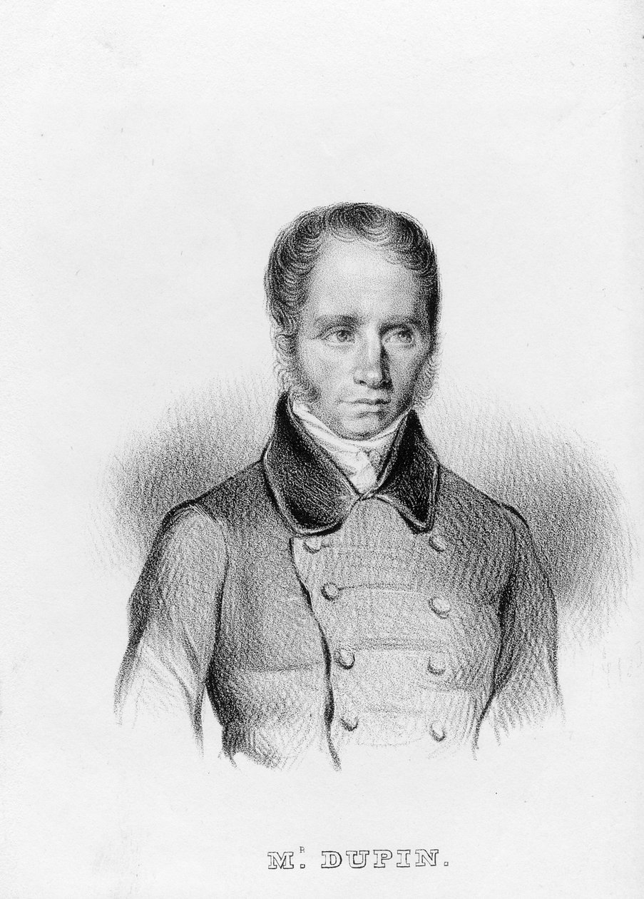 M. Dupin (gravure) - English School