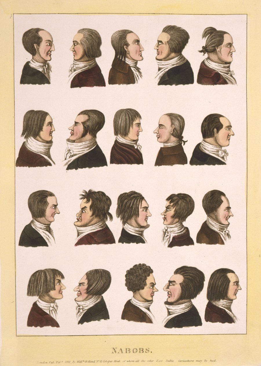 Nababs, pub.1811 - English School