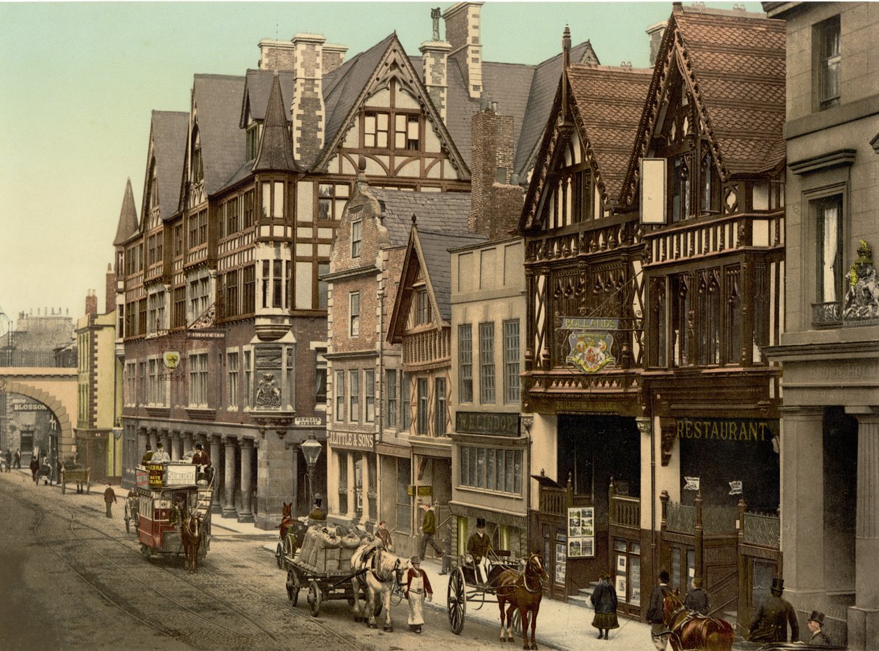 Rue Newgate, Chester - English School