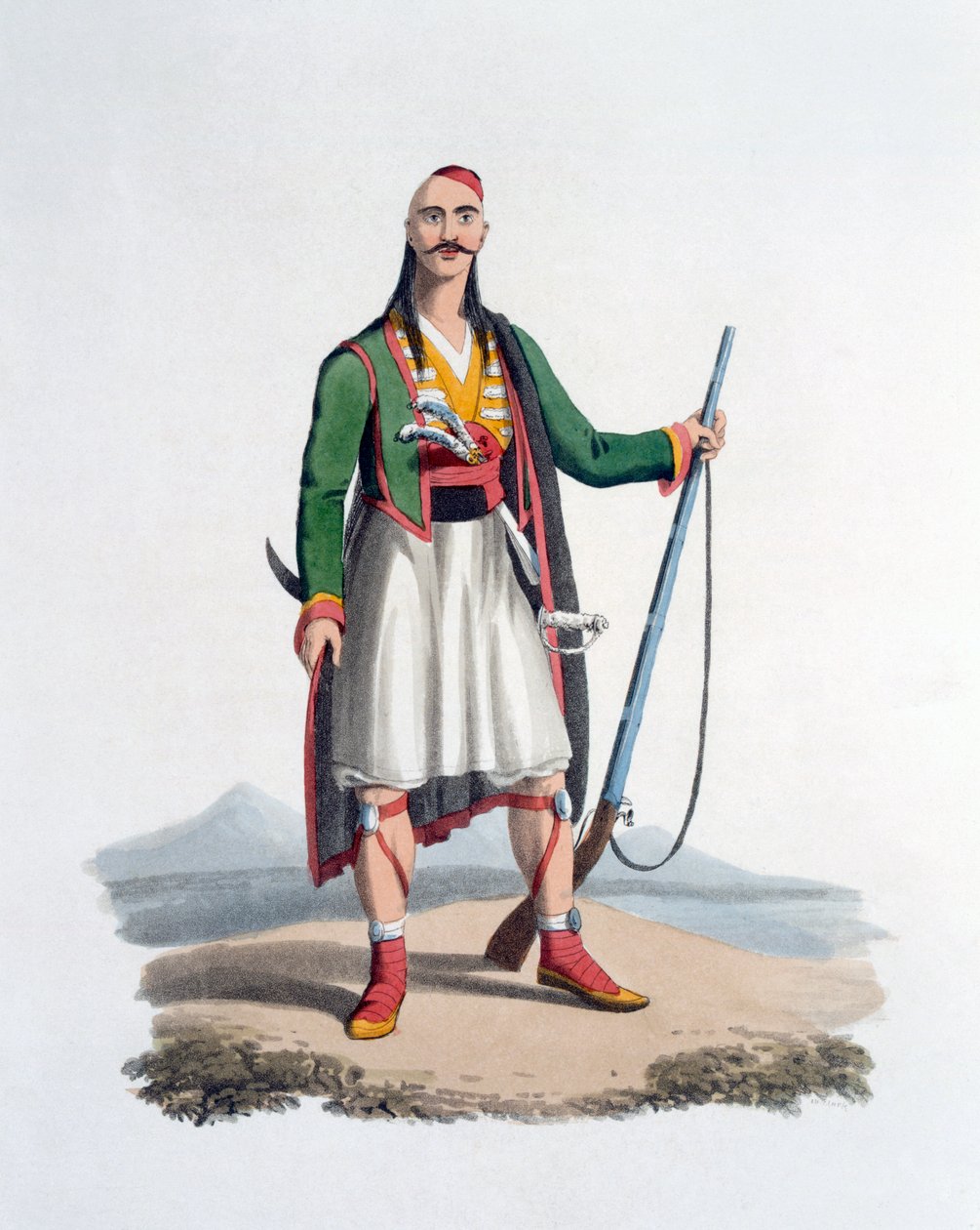 Officier des spahis, 1818 - English School