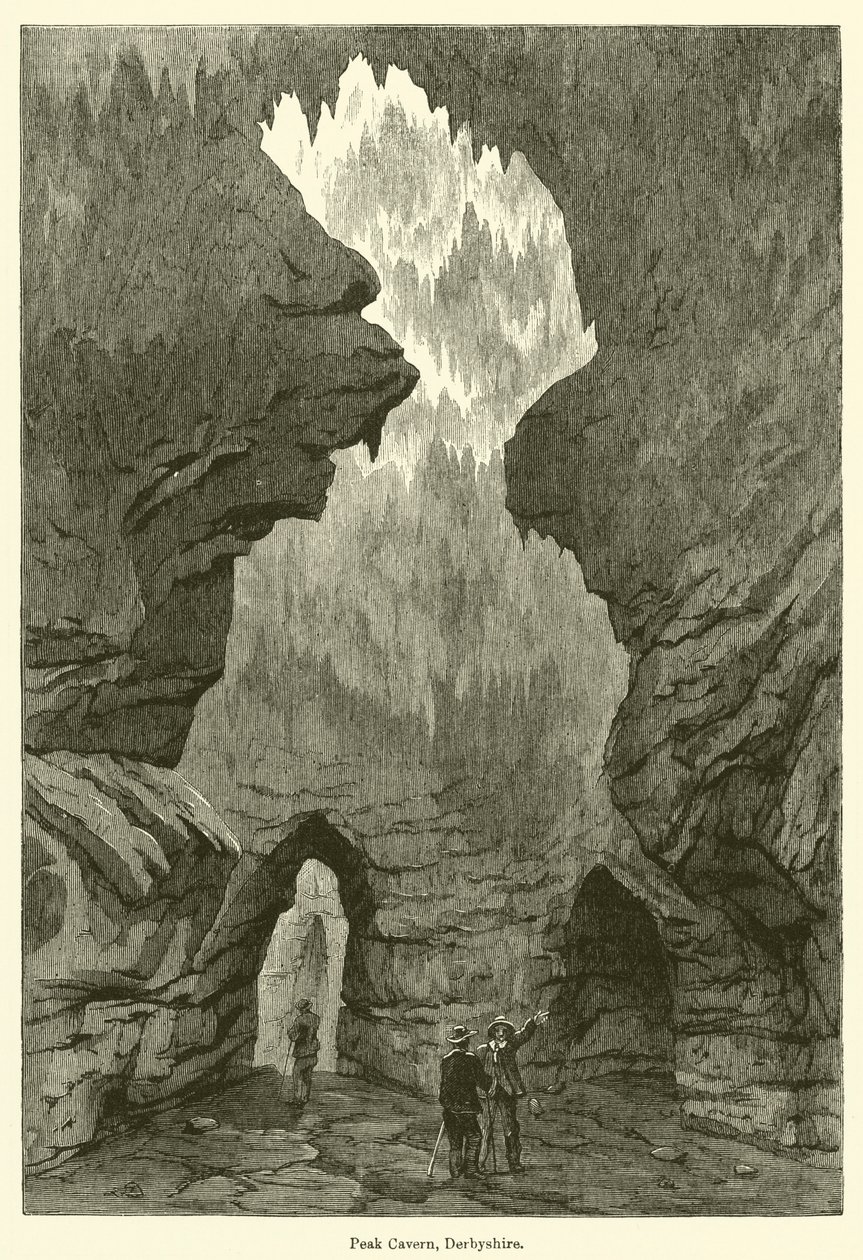 Grotte du Pic, Derbyshire - English School