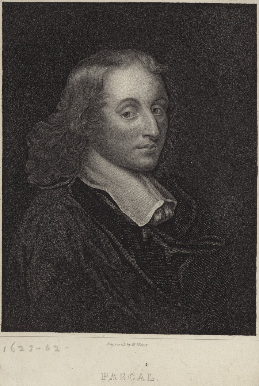 Portrait de Blaise Pascal - English School