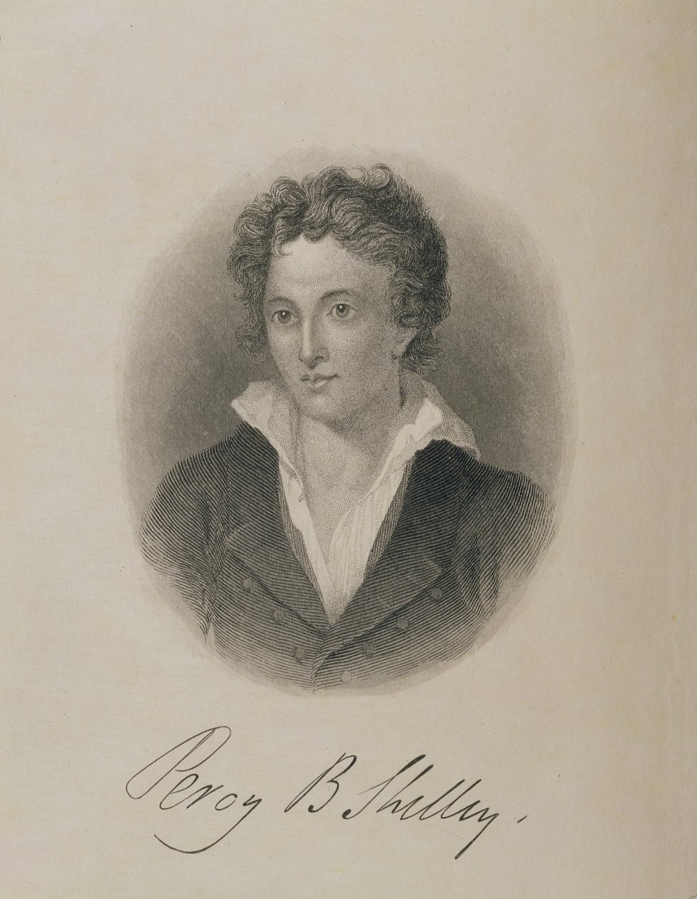 Portrait de Percy Bysshe Shelley (1792-1822) - English School