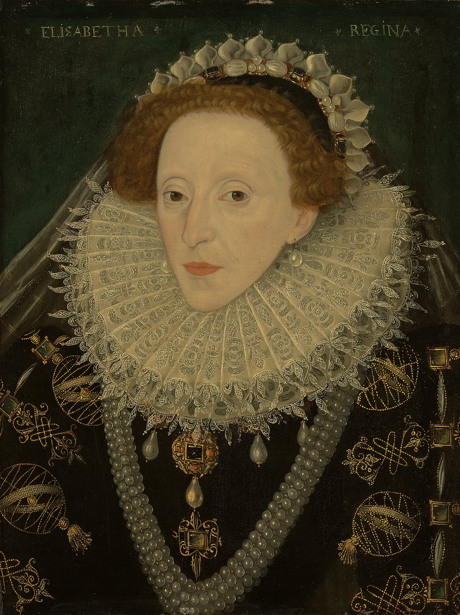 Portrait de la reine Élisabeth I, vers 1580 - English School