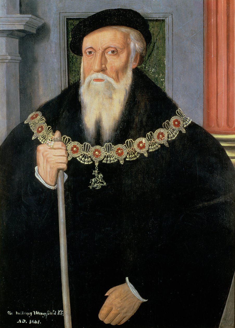 Portrait de Sir Anthony Wingfield - English School