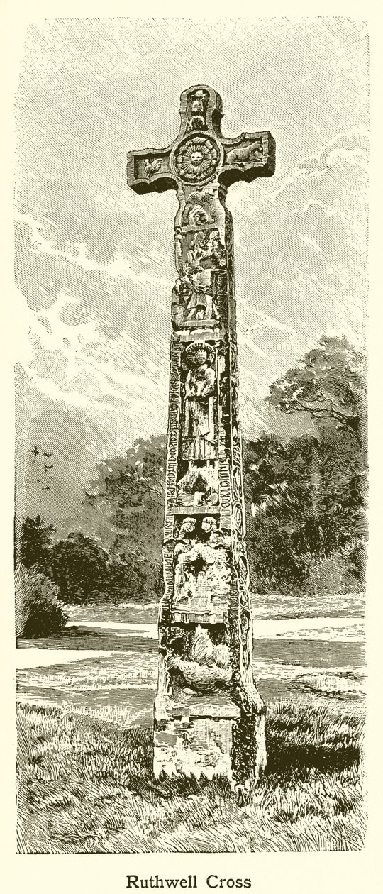 Croix de Ruthwell - English School