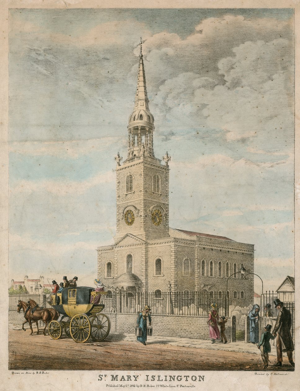 St Mary (nouvelle église), Islington - English School