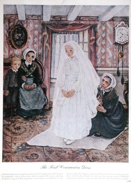 La Robe de Première Communion, c.1930 - English School