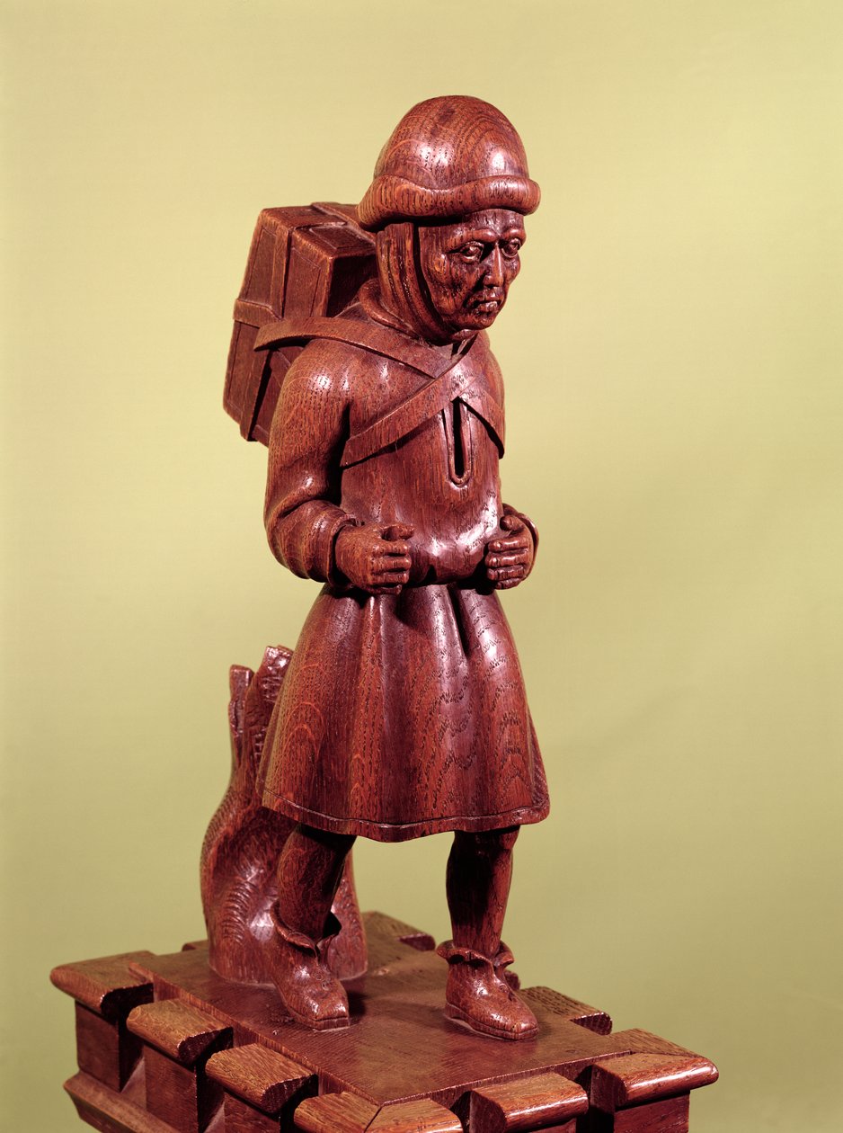 Le colporteur de Swaffham, vers 1462 - English School