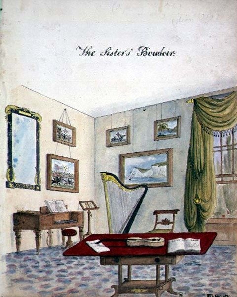 Le Boudoir de la sœur - English School