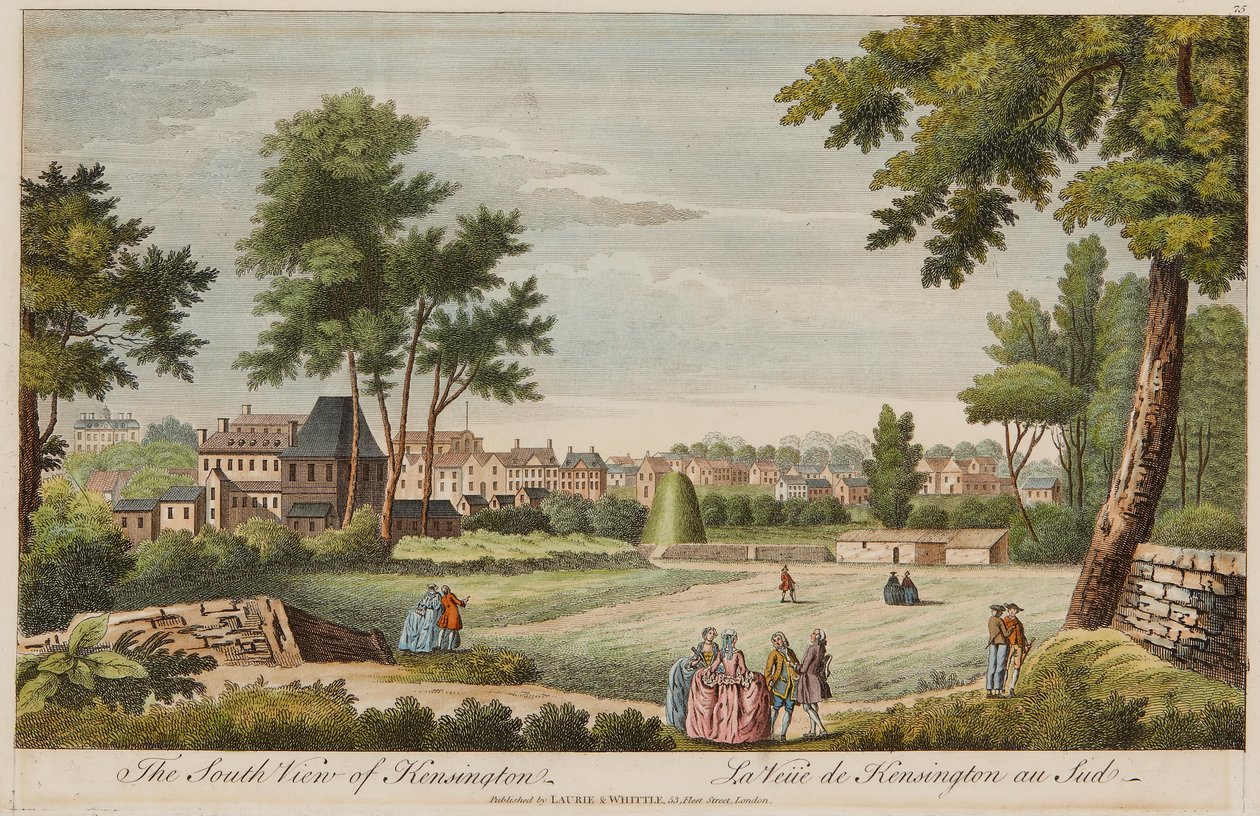 Vue sud de Kensington - English School