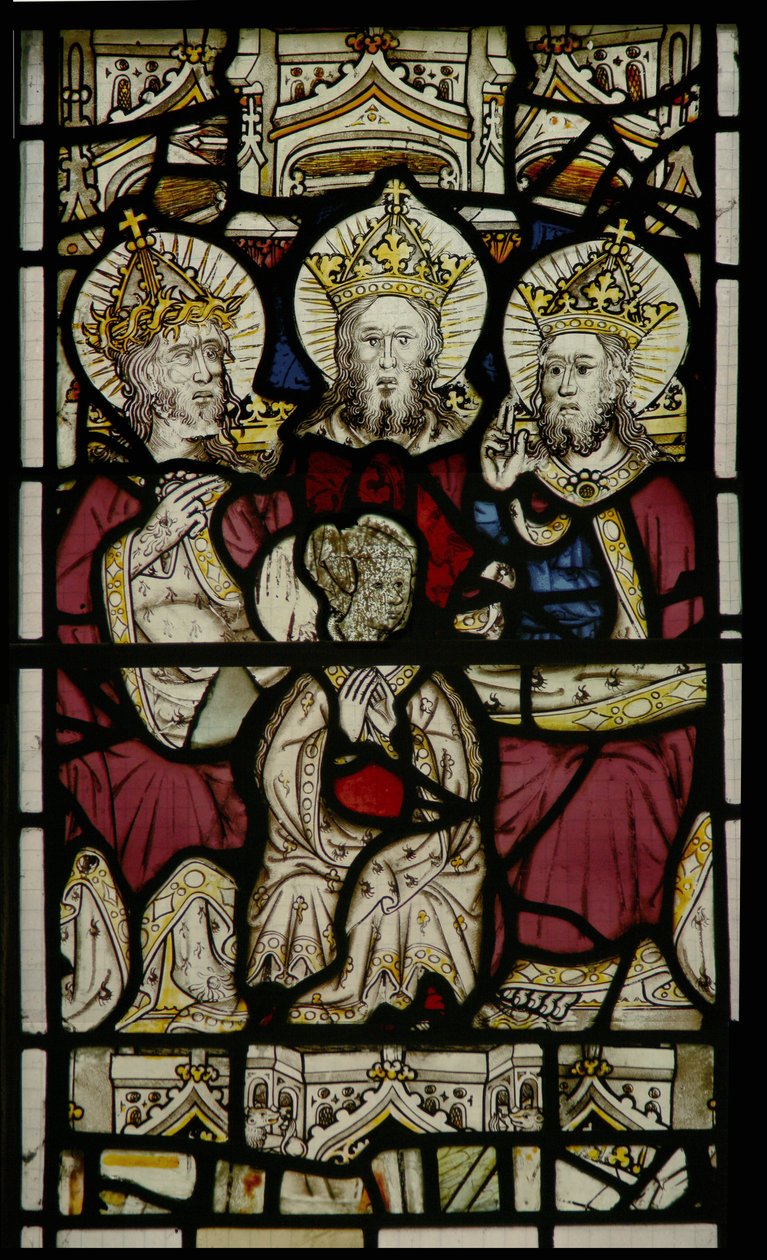 La Trinité avec la Vierge Marie - English School