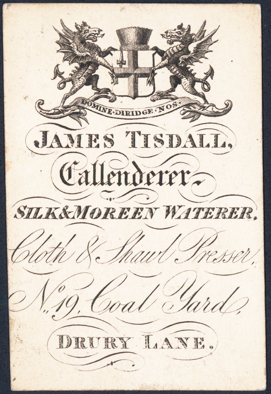 Carte de visite, James Tisdall - English School