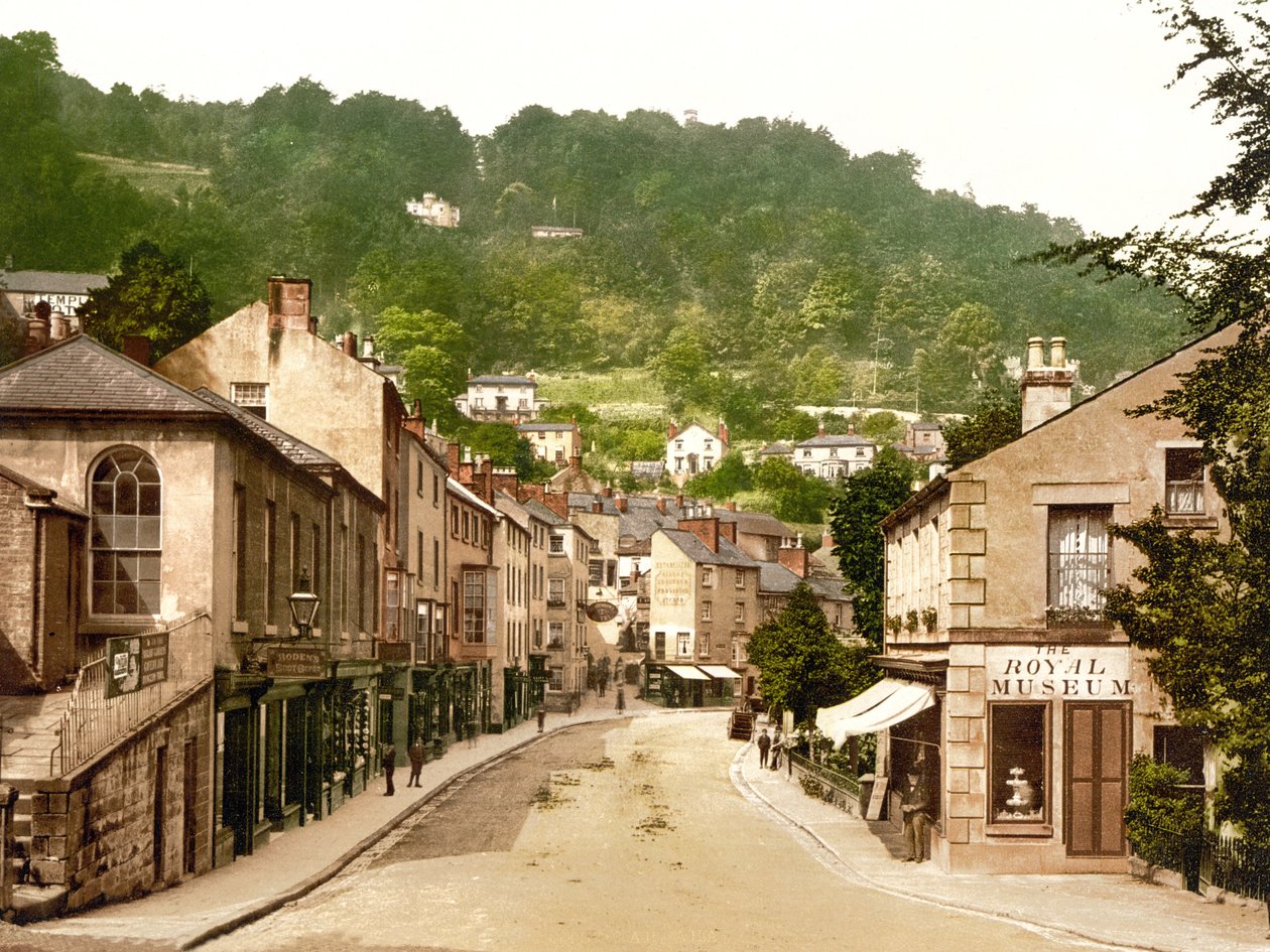 Vue de Matlock Bath - English School