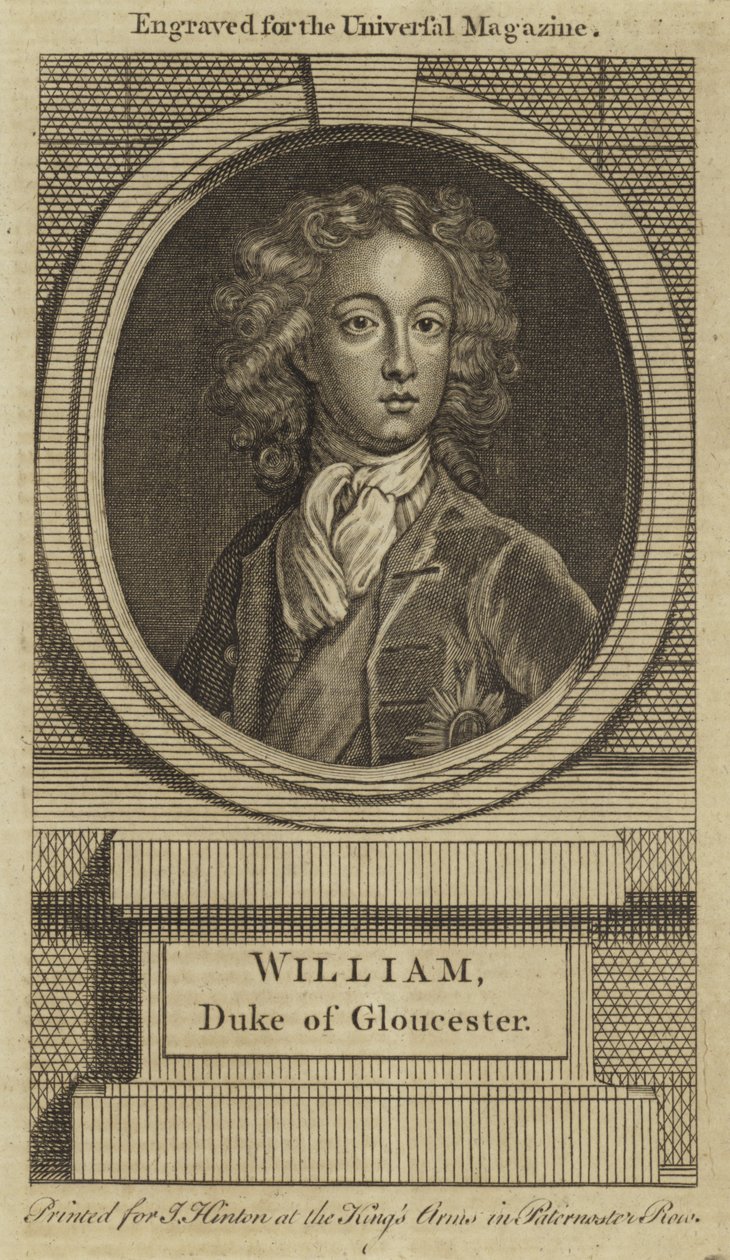 William, Duc de Gloucester - English School