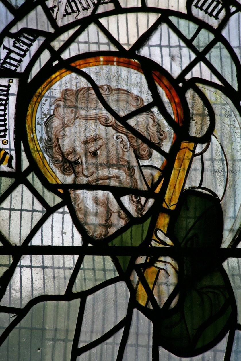 Fenêtre W représentant Saint Matthias - English School