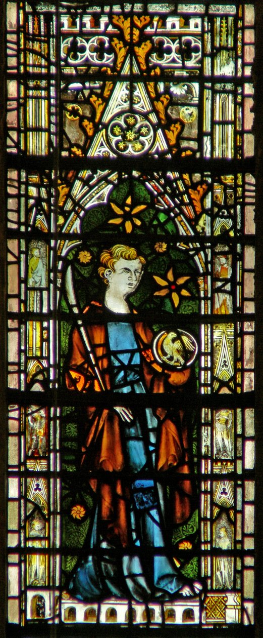 Fenêtre c6 représentant Saint Jean - English School