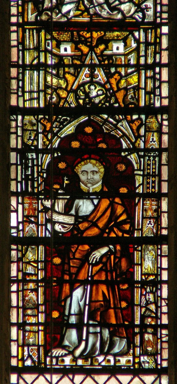 Fenêtre c7 représentant Saint Jude - English School