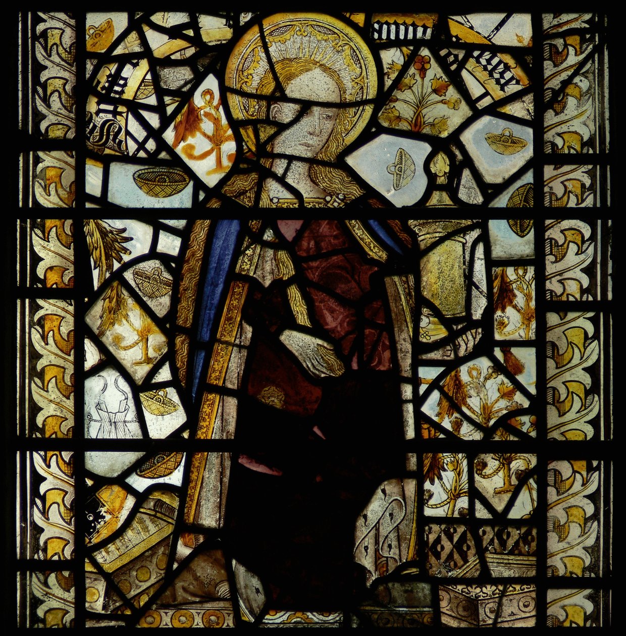 Fenêtre représentant Marie-Madeleine - English School