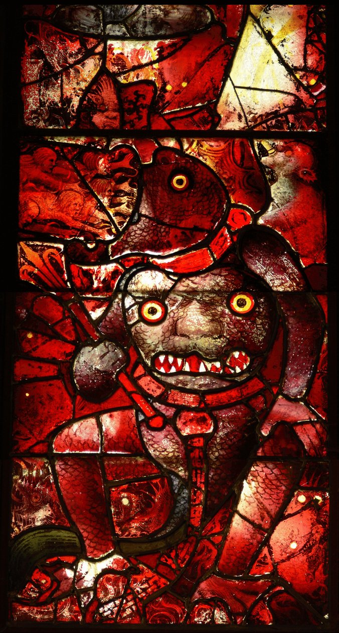 Fenêtre représentant Satan - English School