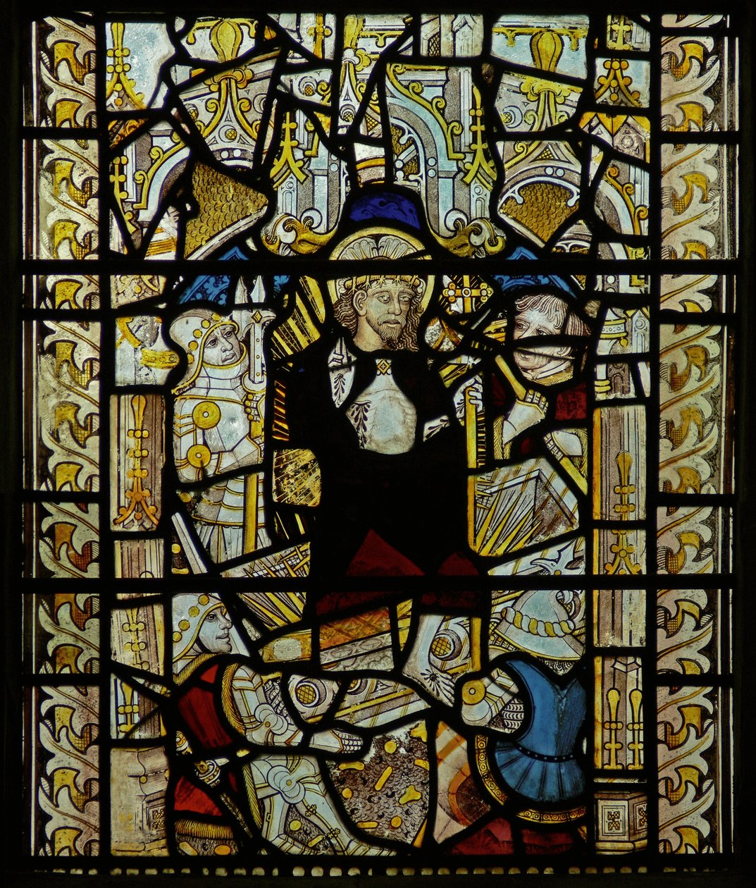 Fenêtre représentant la Résurrection - English School