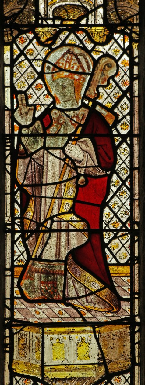 Fenêtre n4 représentant Saint Manacus de Lanreath - English School