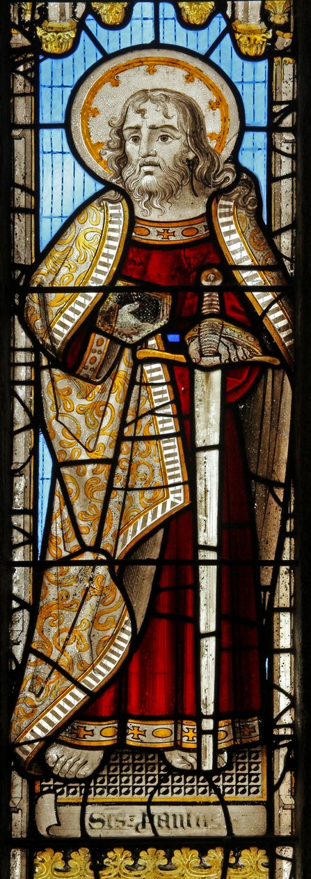 Fenêtre représentant Saint Paul - English School