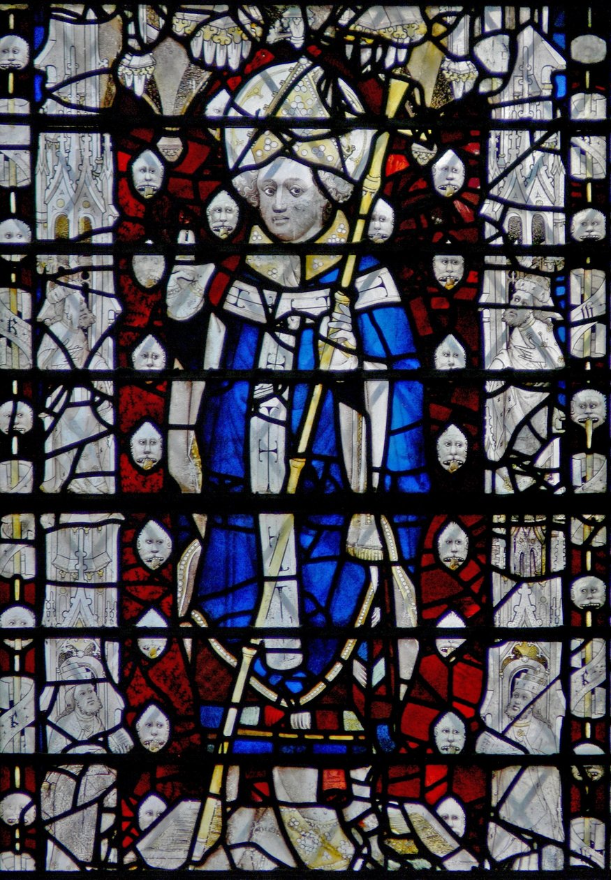 Fenêtre w6 représentant Saint Paulin - English School