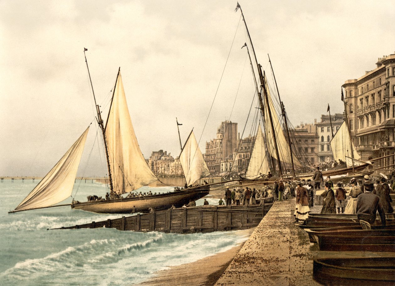 Départ des yachts, Hastings - English School