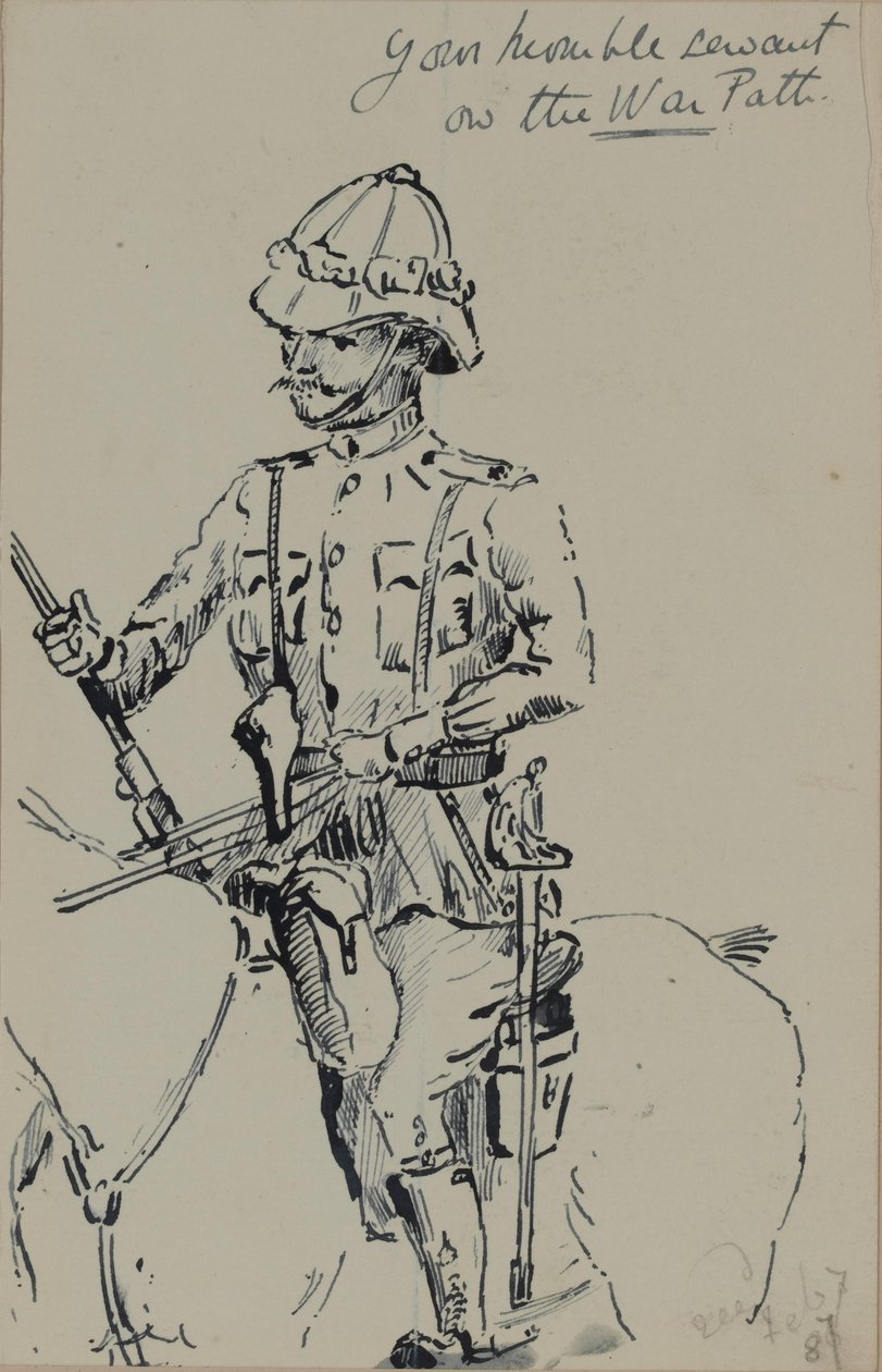 Votre humble serviteur sur le sentier de la guerre - English School